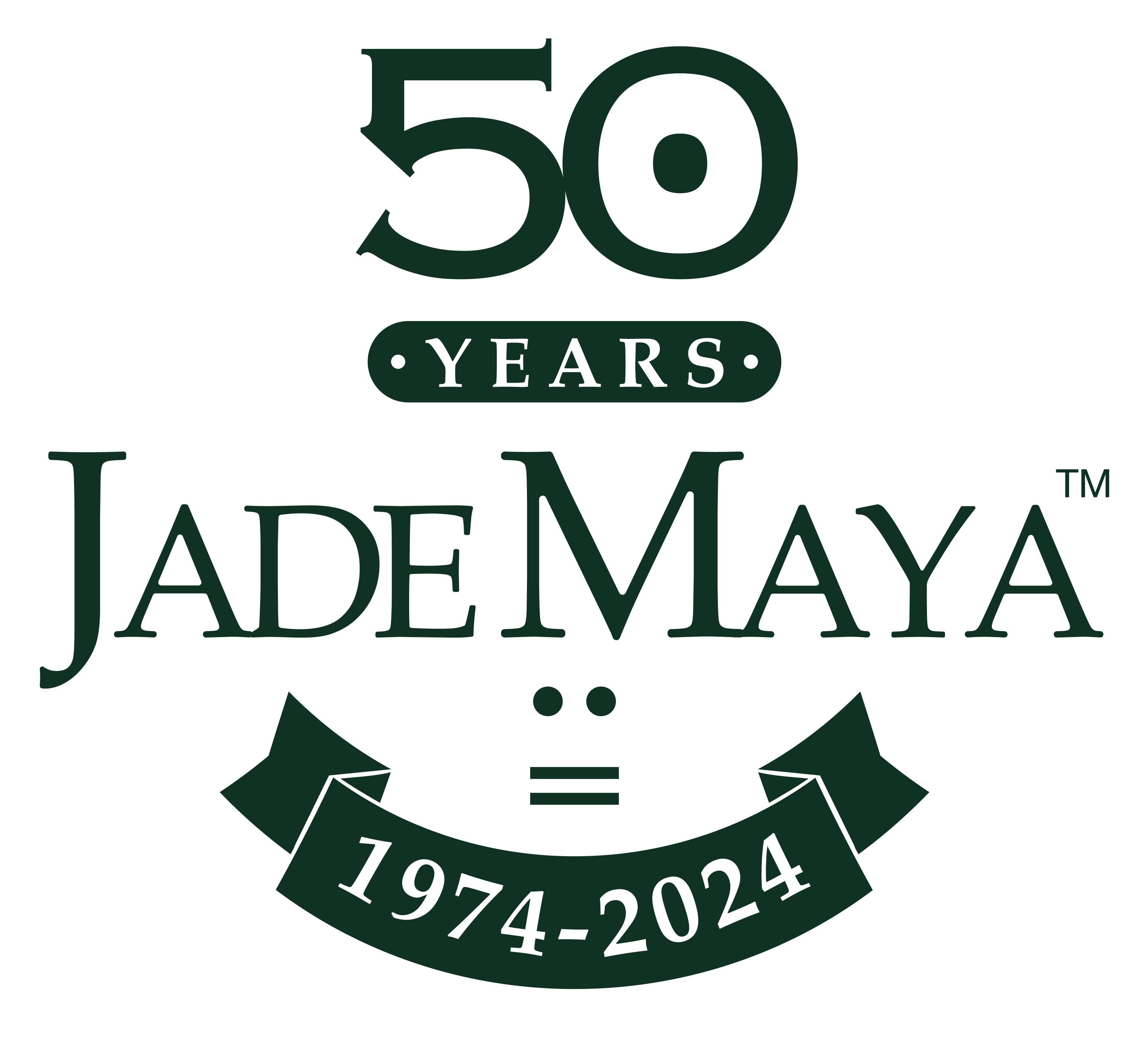 Logo Jade Maya 50 AÑOS VERDE