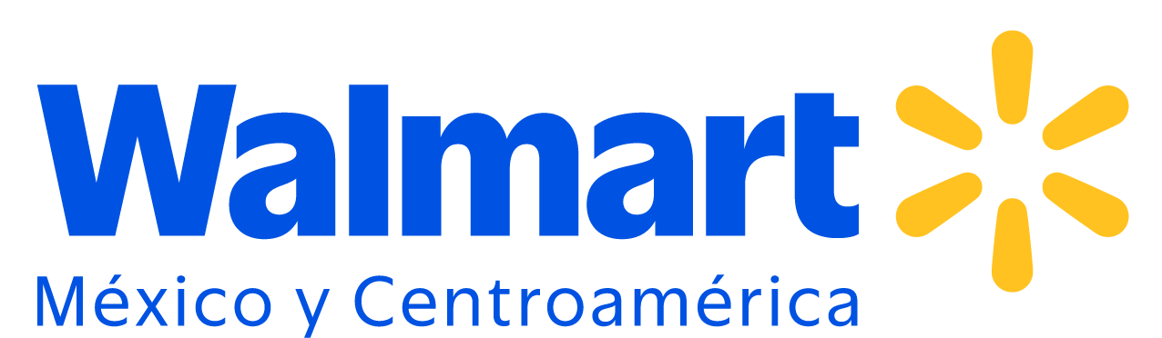 Logotipo Walmart de México y Centroamérica BLANCO